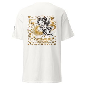 T-Shirt Streetwear Premium Coton Bio - Cupidon Auréa